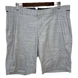 Nike Men's Dark Gray Dri-Fit Performance Golf Chino Shorts Size 36 EUC Stretch